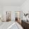 Bedroom with walk in closet