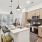 Modern kitchen featuring stainless steel appliances, sleek countertops, and ample cabinetry